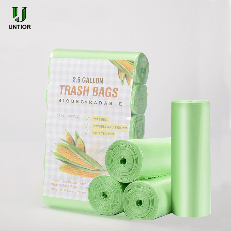 UNTIOR كيس قمامة قابل للتحلل س - مراجعة Biodegradable Bin Liner وسعره